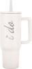 Bridal Shower Gifts for Bride to Be I Do 40oz Tumbler with Handle Lids Straws Stainless Steel Wifey Cup for Wedding Engagement Bachelorette Wife Her