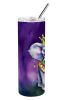 Elephant King of Mardi Gras Stainless Steel Skinny Tumbler Vacuum Double Walled Reusable Insulated Tumbler Travel Cup for Coffee Cocktails Gift with L