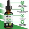 Oregano Oil Organic Liquid Drops - 6 Month Supply Organic Oil of Oregano Drops Liquid Tincture Extract, Cleanse, Detox, Immune Support