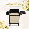 20-INCH Rolling Makeup Train Case