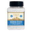 Himalayan White Salt by Pride Of India - 1lb - Rarest & Enriched W/84+ Natural Minerals- Low Sodium- Mineral Rich Nutrition and Enhanced Taste- Health