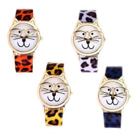Wild Catzee Spot That Cat Watches (Watch Style: White)