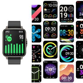 Lifestyle Smart Watch Heart Health Monitor And More (Color: SILVER GRAY)