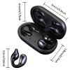 Wireless Ear Clip Bone Conduction Headphones; Mini Bone Conduction Headphones; BT Wireless Headset; Open Ear Headphones BT For Cycling Driving Running