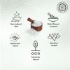 Himalayan White Salt by Pride Of India - 1lb - Rarest & Enriched W/84+ Natural Minerals- Low Sodium- Mineral Rich Nutrition and Enhanced Taste- Health