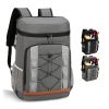 Cooler Backpack 36 Can Leakproof Insulated Cooler Backpack with 25L/6.6Gal for Picnic Camping Beach Hiking Fishing Travel