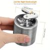 Herb Grinder Spice Herbal Metal Crusher Handle Hand Muller