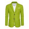 Men's Casual Blazer Jacket 2 Button Lightweight Jackets
